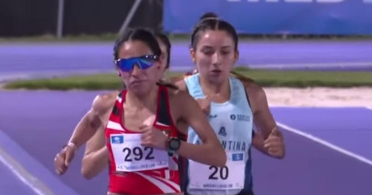 La atleta Neacutelida Pentildeaflor se subioacute otra vez al podio en el aacutembito internacional