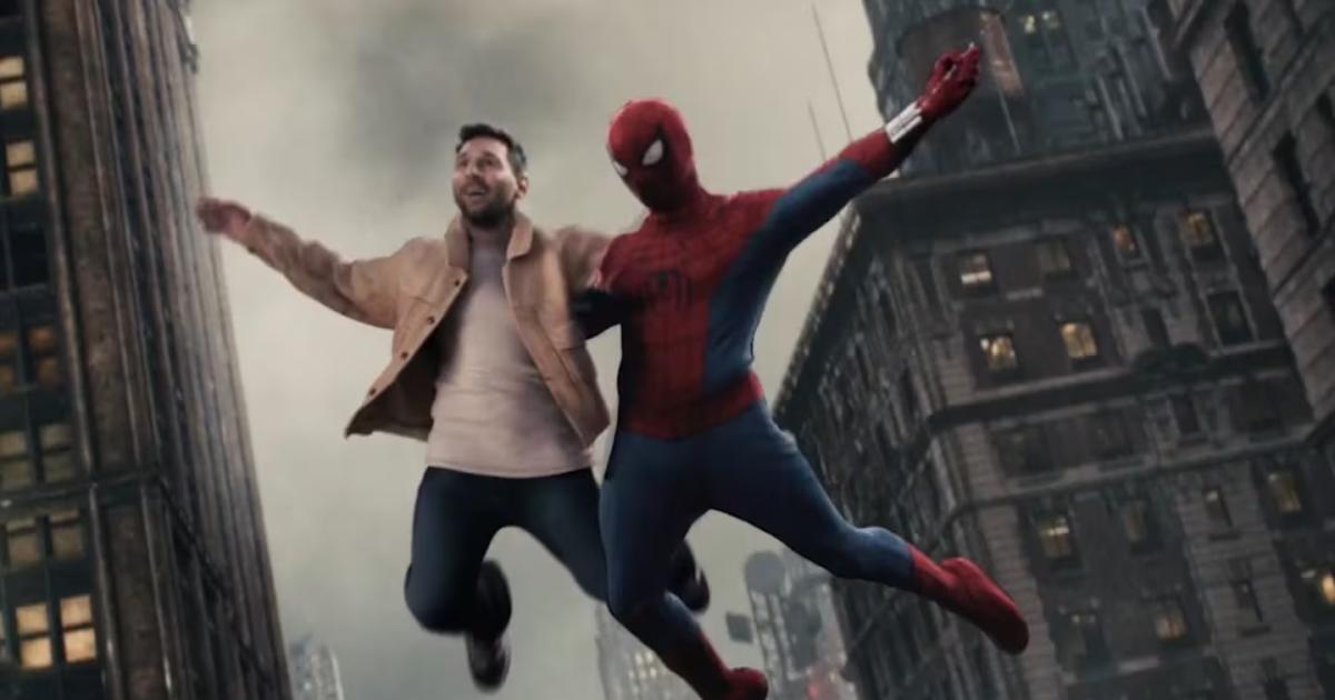 Lionel Messi protagoniza un inesperado crossover con Spider-Man y Tom Holland