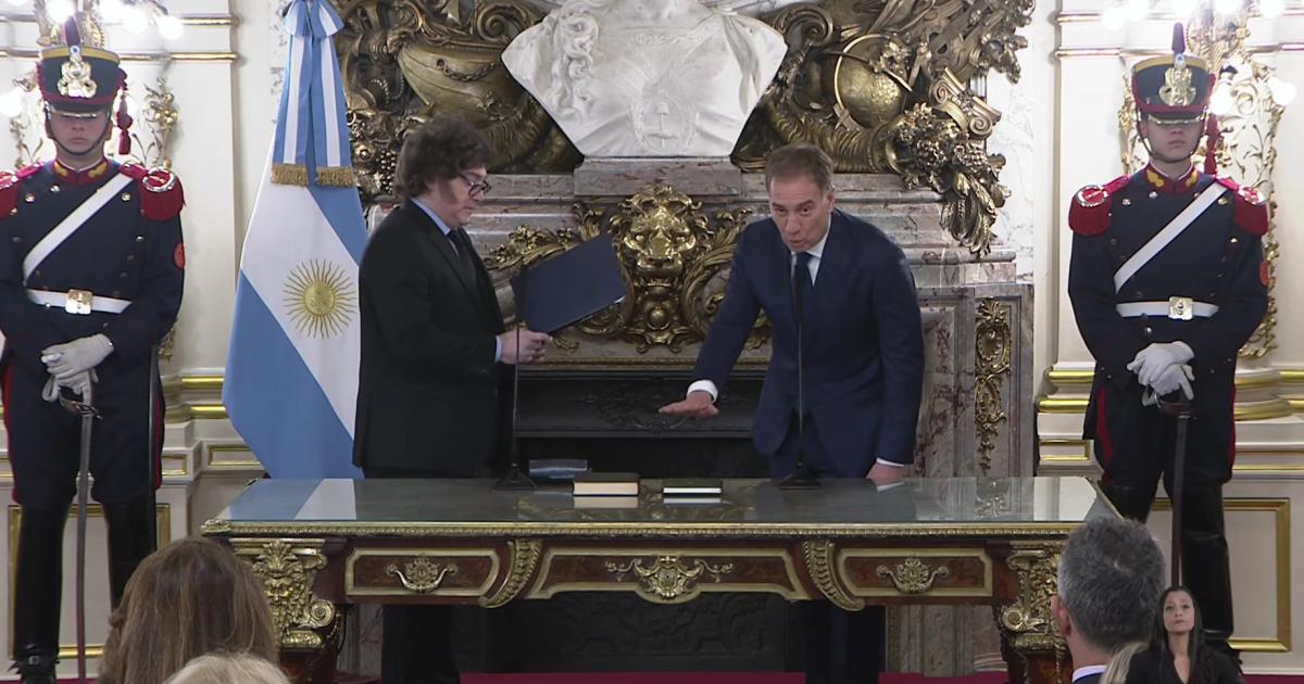 Diego Santilli juroacute oficialmente como nuevo Jefe de Gabinete de Ministros