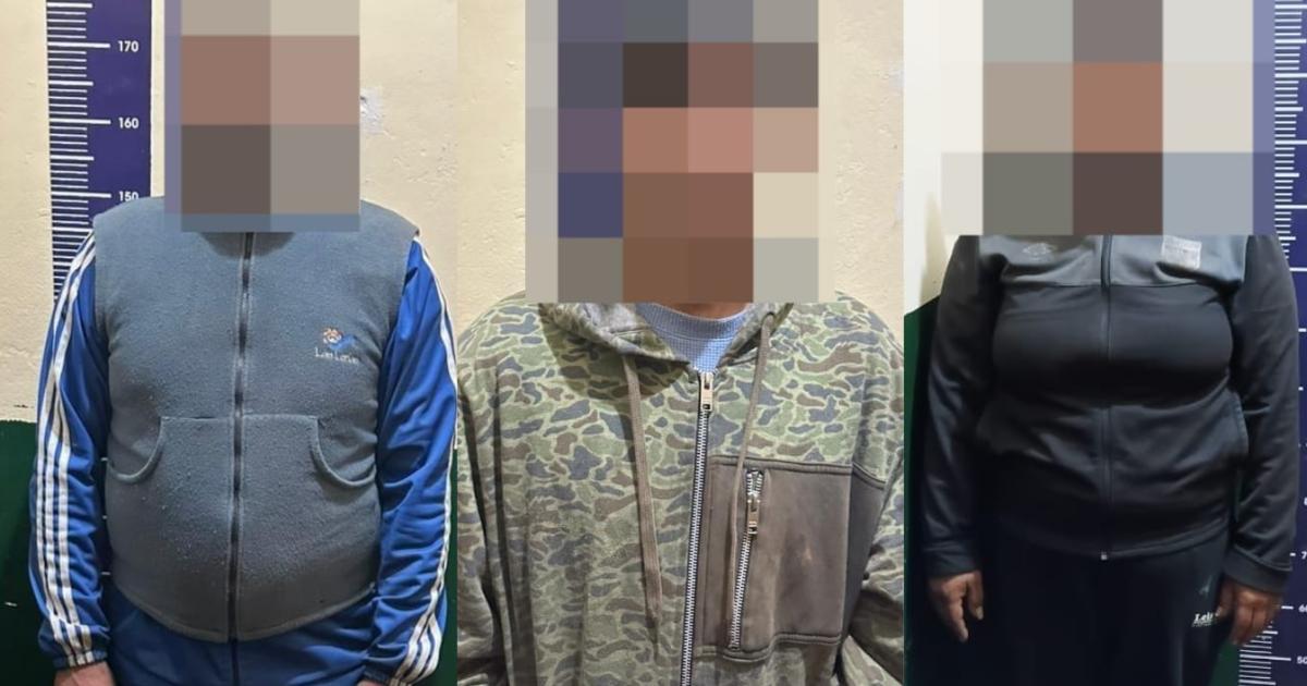 Dos hombres y una mujer acabaron detenidos tras allanamientos en Bdeg John Kennedy