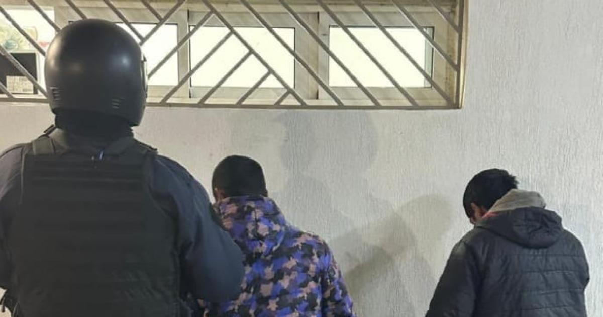 Aprehenden a dos hombres tras un robo a un local comercial