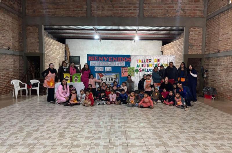 Se brindoacute taller de Alimentacioacuten Saludable en Monte Quemado