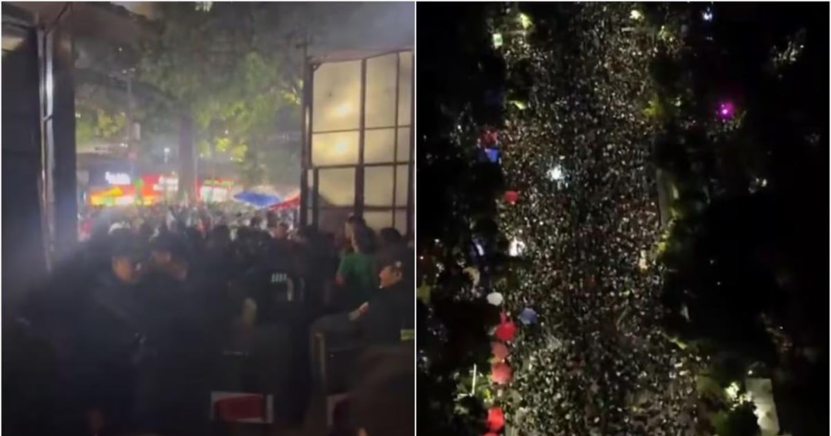 Tragedia en los festejos de Meacutexico- tres hinchas murieron por asfixia tras la clasificacioacuten al Mundial