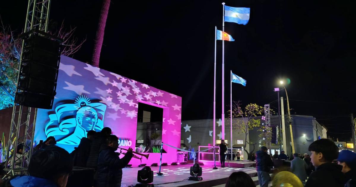 Antildeatuya- inauguraron la renovacioacuten y modernizacioacuten del Paseo Belgrano