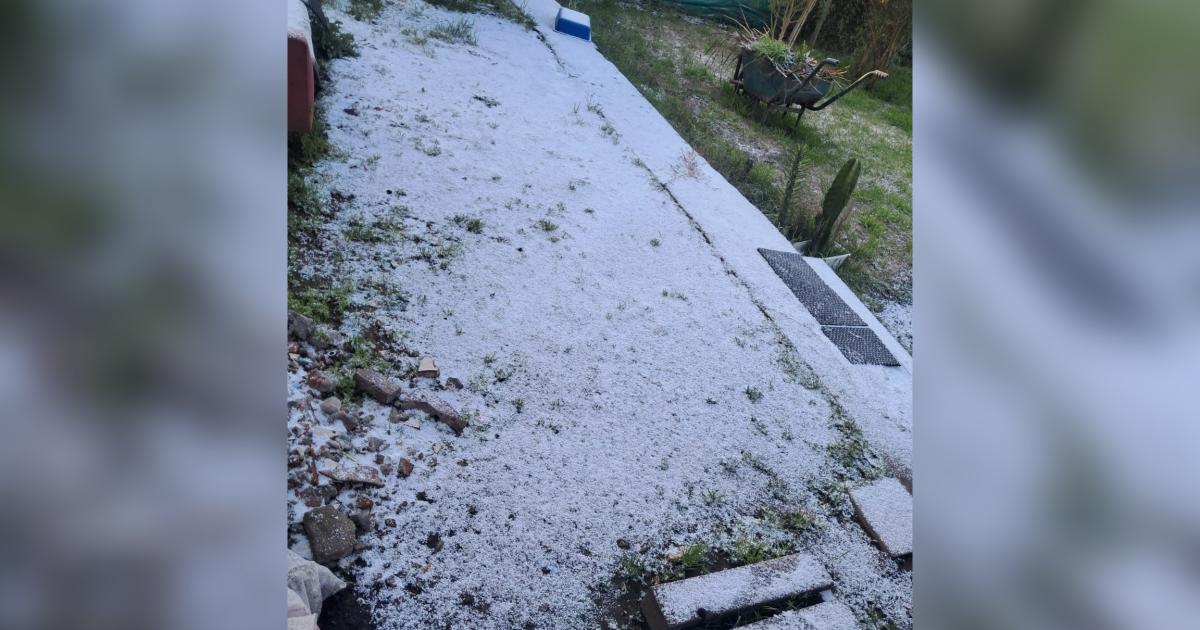 FOTOS Santiaguentildeos tuvieron su primera nevada esta madrugada