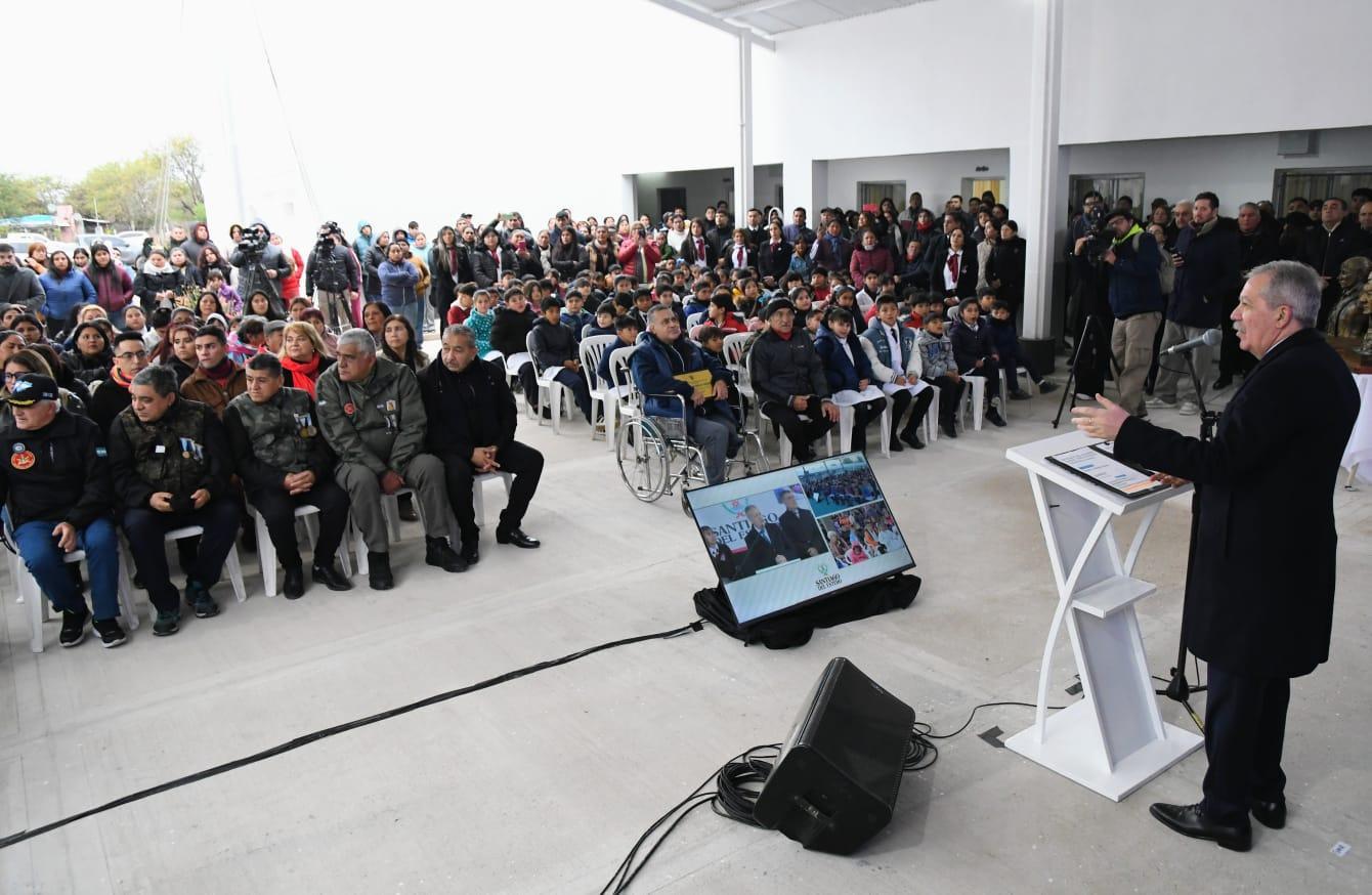 Así son las nuevas obras educativas inauguradas en el departamento Banda