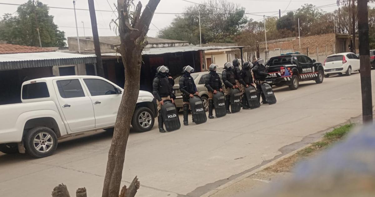 B° LIBERTAD Amplio despliegue policial