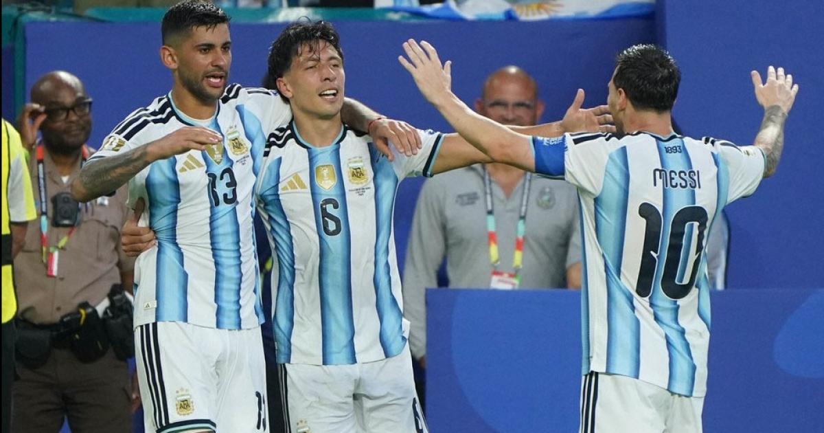 Argentina sufrioacute pero reaccionoacute a tiempo y avanzoacute a octavos