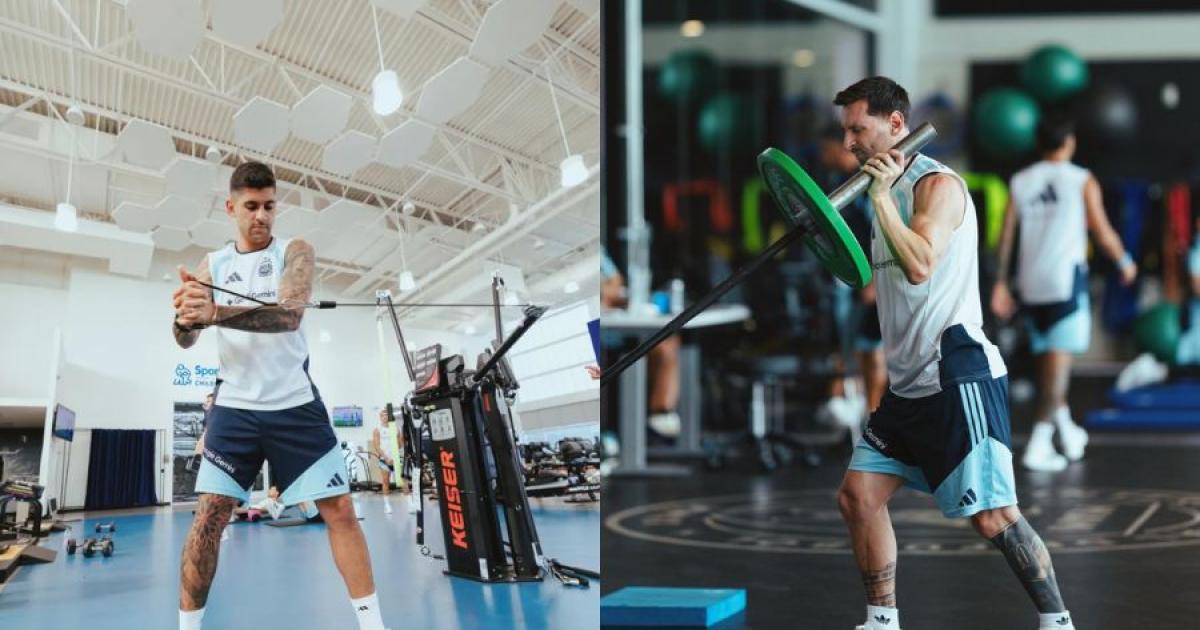 Las tormentas obligaron a suspender el entrenamiento de la Argentina en Miami