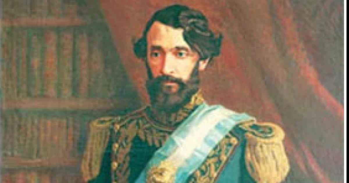 Bartolomeacute Mitre- el Presidente de la Repuacuteblica Unida