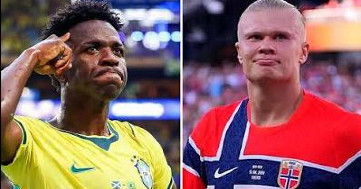 La Brasil de Vinicius Jr quiere seguir en carrera ante la Noruega de Erling Haaland por los 16avos