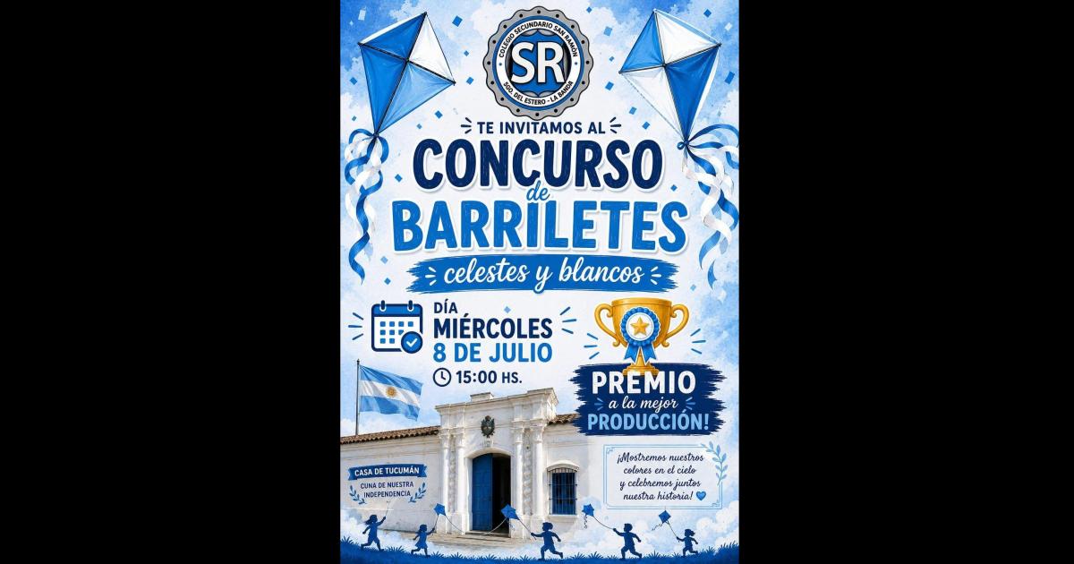 Concurso de Barriletes en el Colegio San Ramoacuten