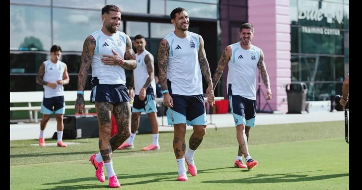 Scaloni define el equipo para enfrentar a Egipto- Tagliafico Paredes y la duda en el ataque