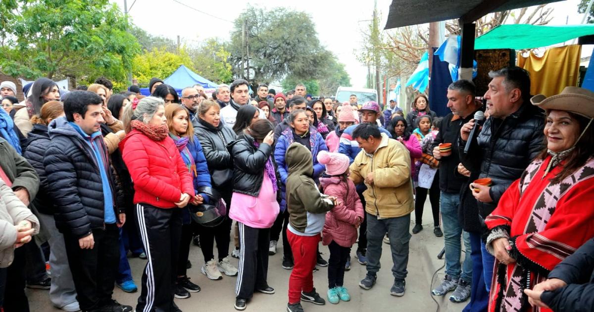 Operativo de integracioacuten social llevoacute asistencia al Bdeg 9 de Julio