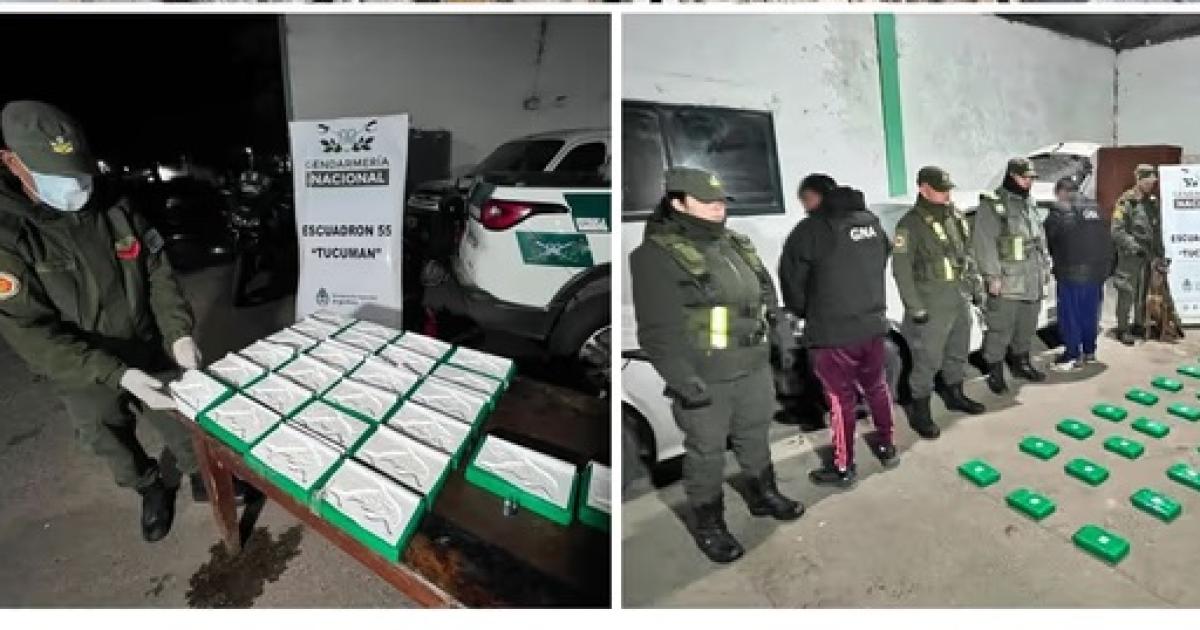 Hallan maacutes de 26 kilos de cocaiacutena ocultos en un auto con doble fondo en Ruta 9