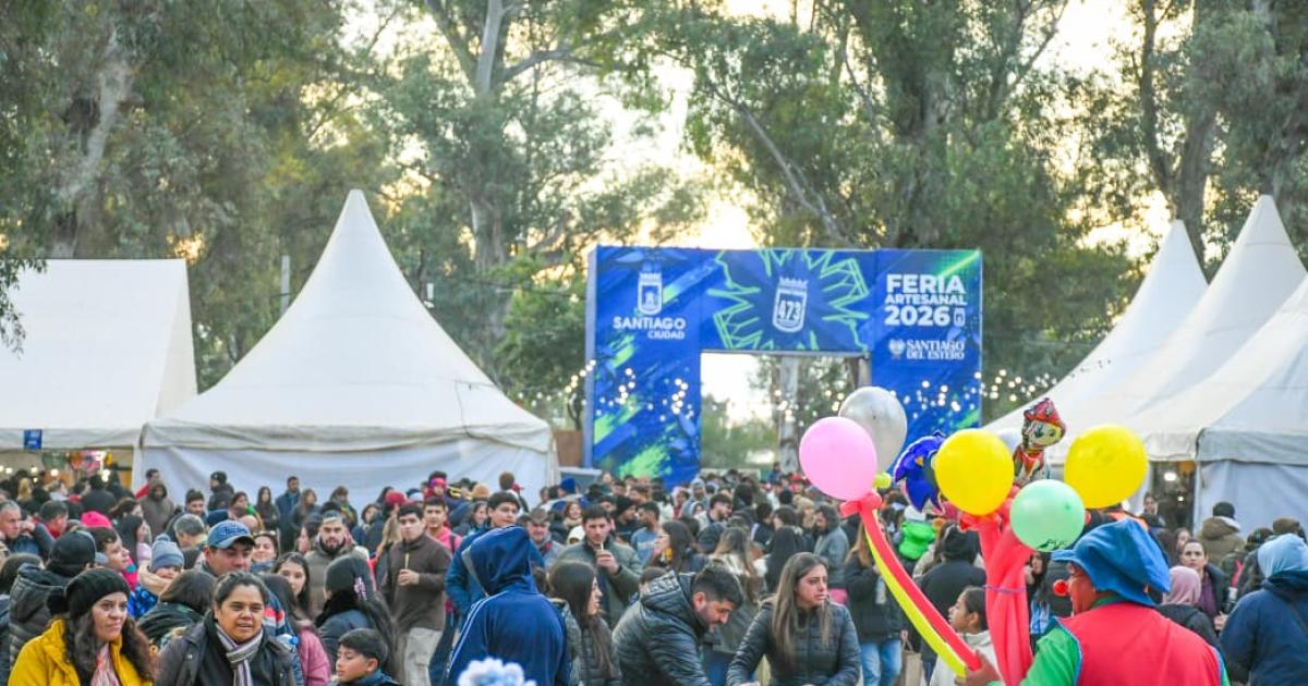 Gran convocatoria en el primer fin de semana de la Feria Artesanal de la Municipalidad