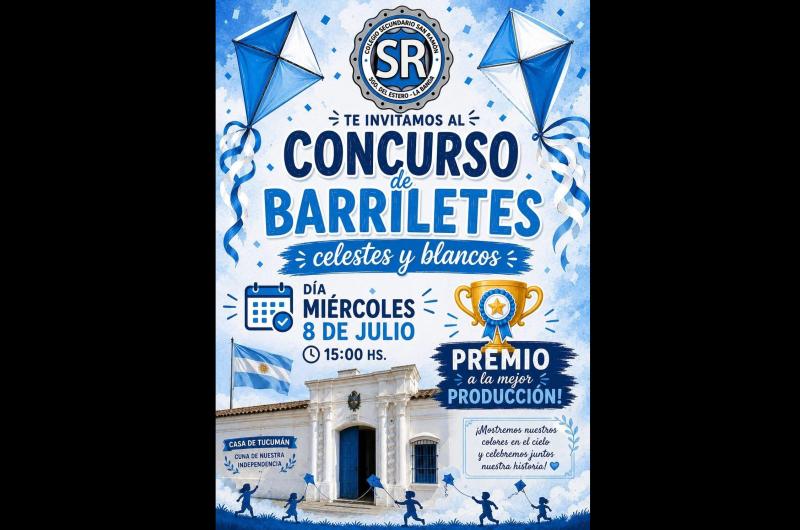 Concurso de Barriletes en el Colegio San Ramoacuten