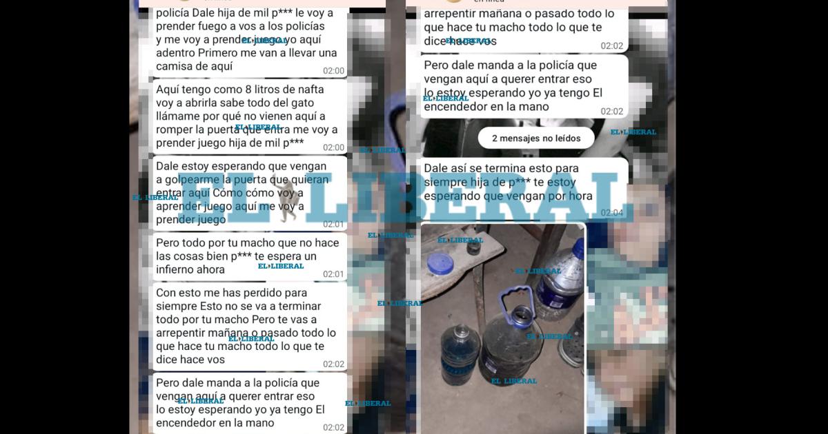 Amenazoacute de muerte a su hermana y pretendiacutea prenderse fuego si no volviacutea a vivir con eacutel