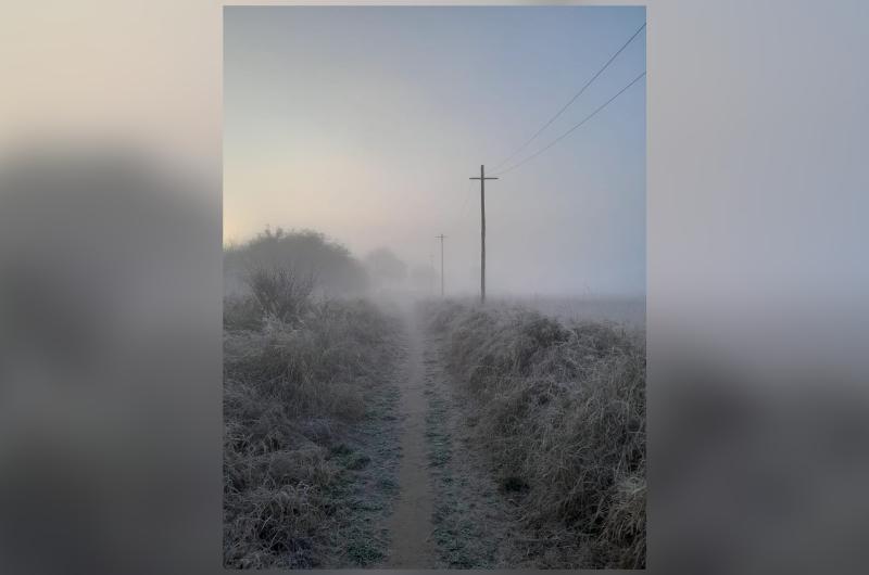 Bajo un manto de niebla y con temperaturas bajo cero- asiacute amanecioacute Palma Larga