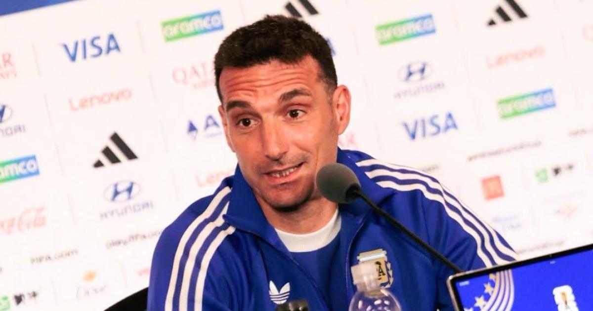 Scaloni- Va a ser un partido diferente al de Cabo Verde
