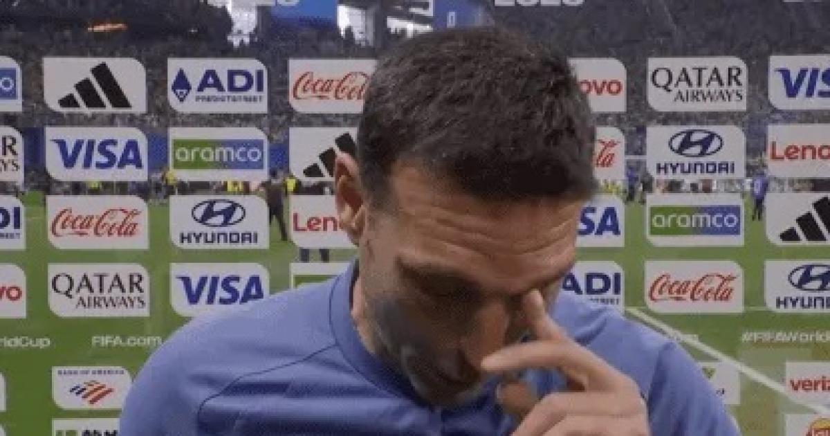 Scaloni- Queacute grupo de jugadores hermano Ya estaacute me tengo que ir