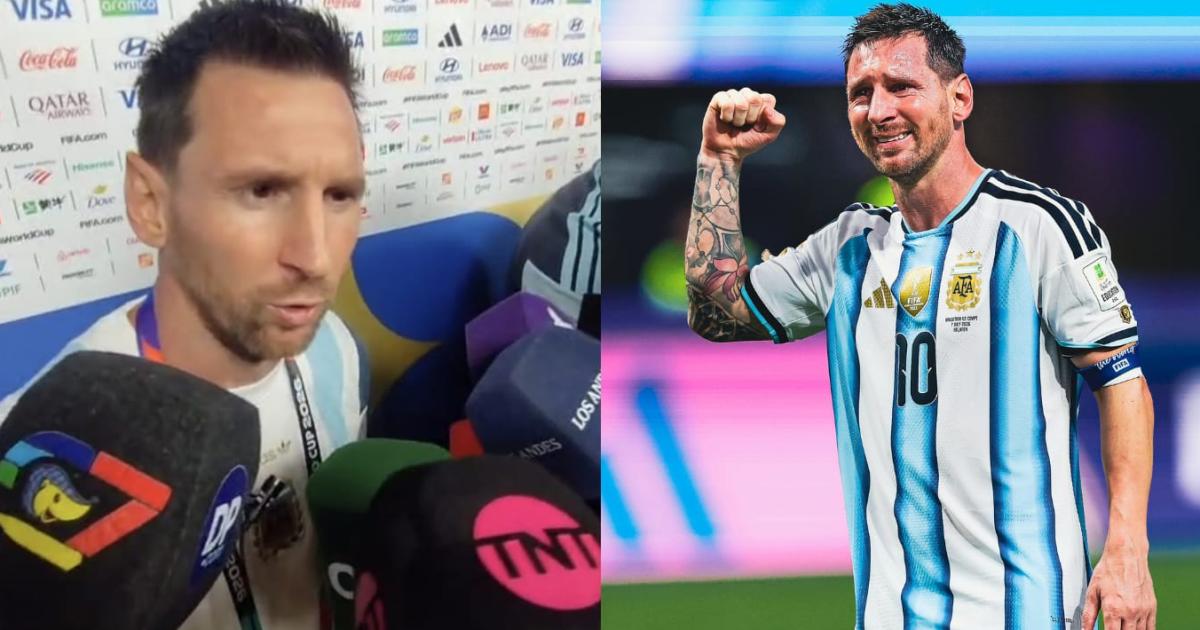 Leo Messi a EL LIBERAL- Es una locura lo que hizo este grupo