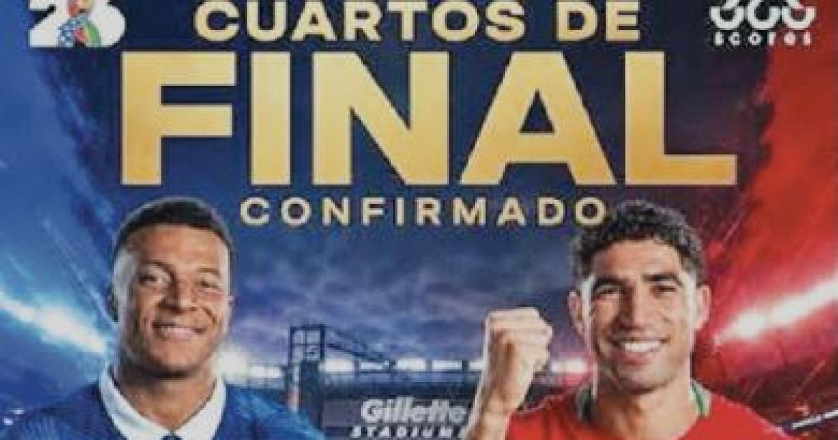 Francia - Marruecos por el pasaje a semis