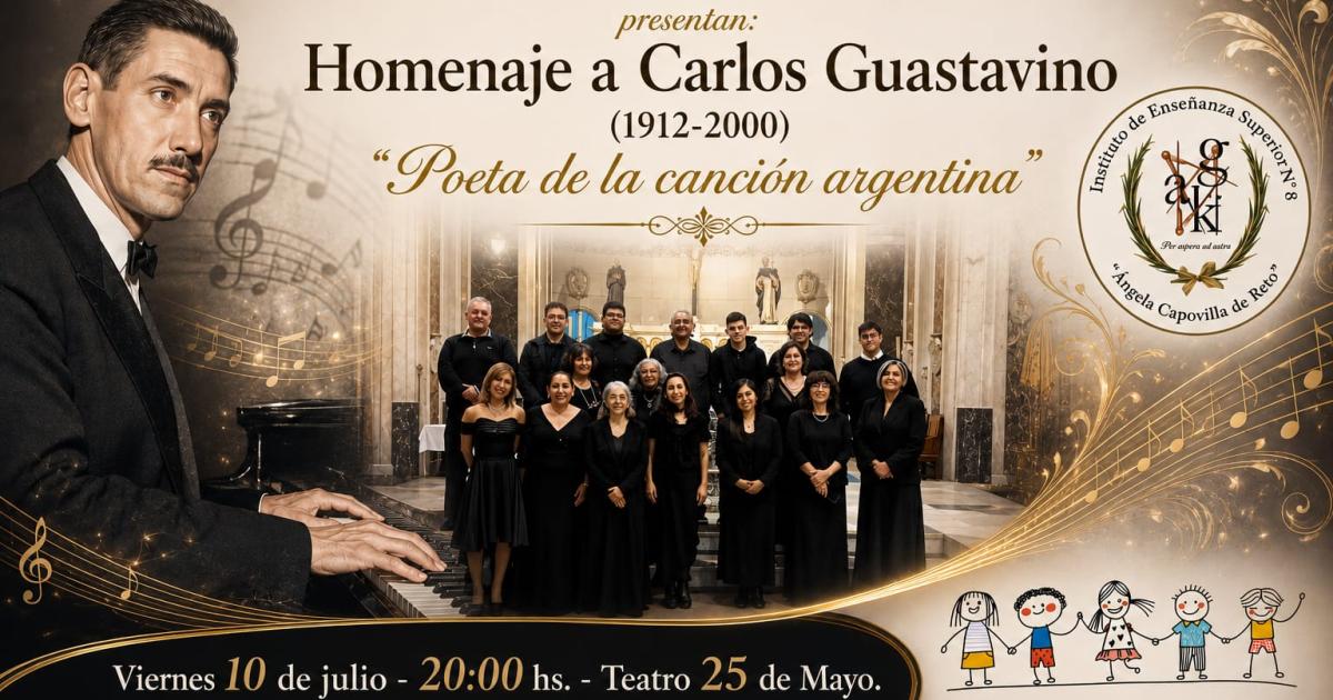 El Coral de los Esteros se presentaraacute esta noche en el teatro 25 de Mayo
