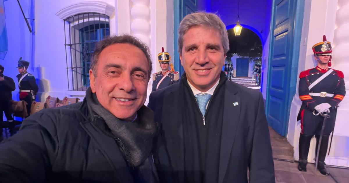 Tomaacutes Figueroa acompantildeoacute al presidente Milei en la Vigilia del 9 de Julio