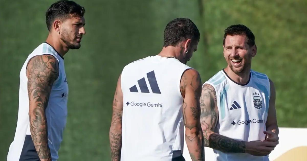 Scaloni perfila el equipo titular para enfrentar a Suiza y lo hariacutea sin variantes
