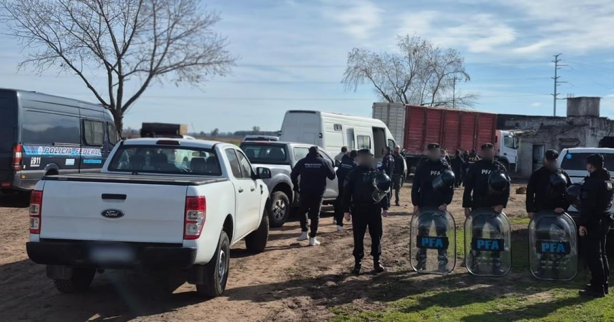 La Policiacutea Federal rescatoacute a siete viacutectimas de explotacioacuten laboral rural- hay dos hermanos detenidos
