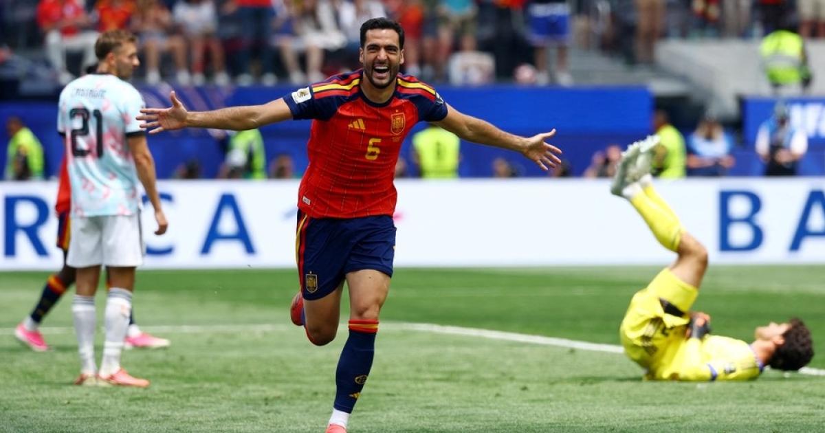 Nuevamente sobre la hora Espantildea ganoacute vencioacute a Beacutelgica y avanzoacute a las semifinales