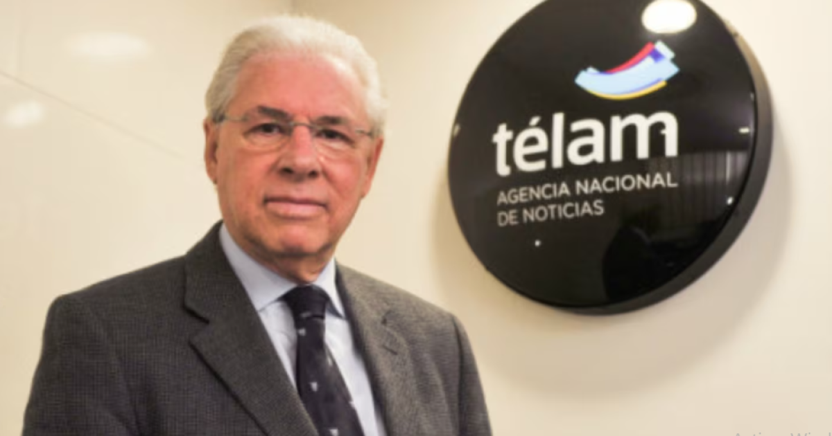 Rodolfo Pous� presidioó la agencia nacional de noticias TELAM