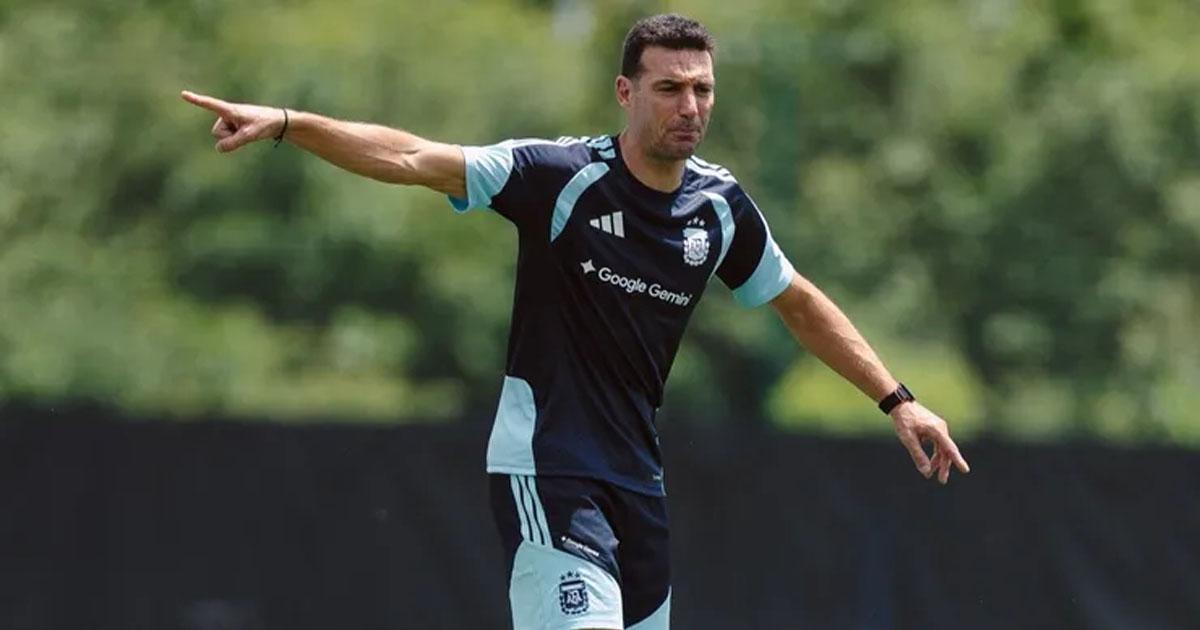 Argentina cierra la preparacioacuten en Kansas- Scaloni repetiriacutea el equipo ante Suiza