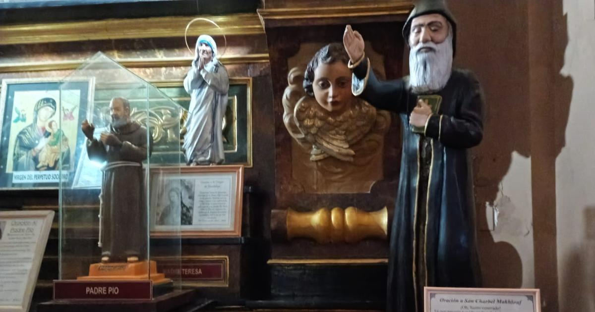 Este viernes entronizaraacuten la imagen de San Charbel en la Catedral de Santiago del Estero