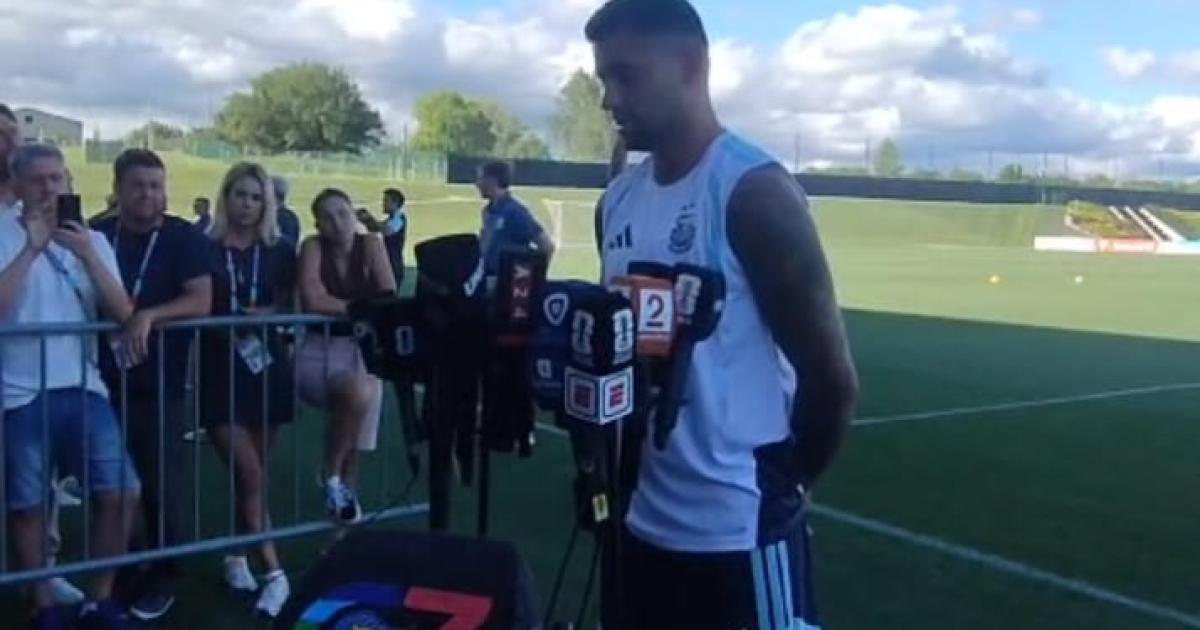 Cristian Romero- No escuchamos lo que piensa un jugador estamos enfocados en Suiza