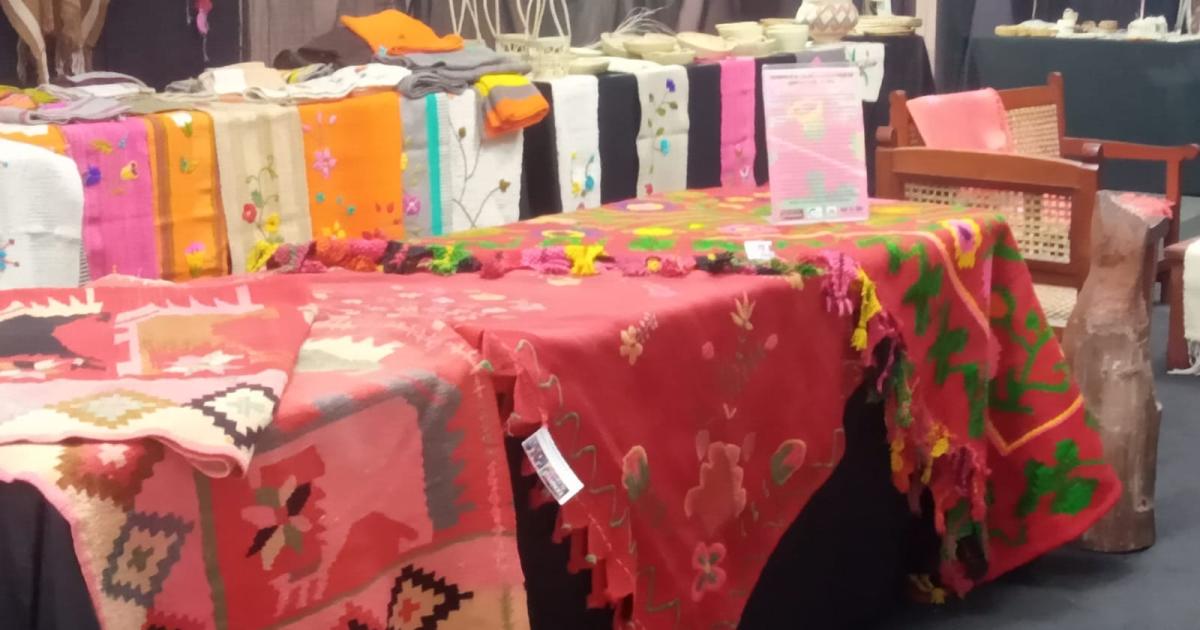 La exposicioacuten Telares de Atamisqui Memoria Textil reuacutene tradicioacuten y arte en un solo rincoacuten