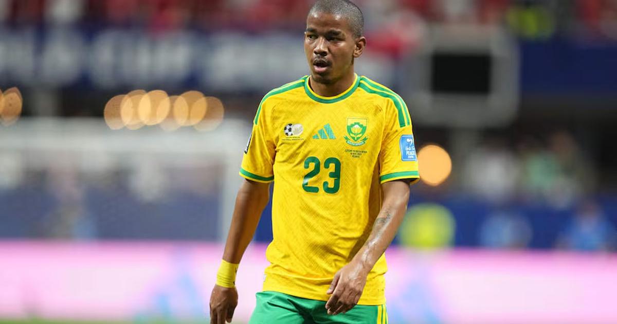 Murioacute Jayden Adams jugador de Sudaacutefrica en el Mundial 2026