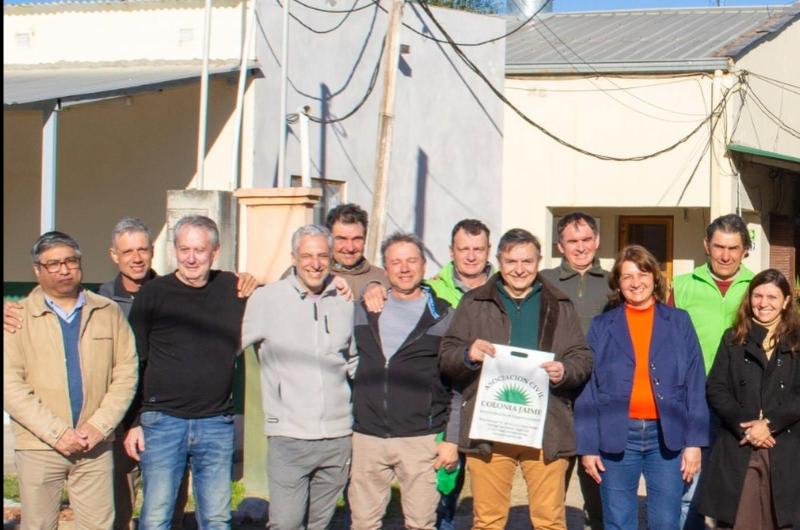 Colonia Jaime presentoacute su proyecto de faacutebrica de queso