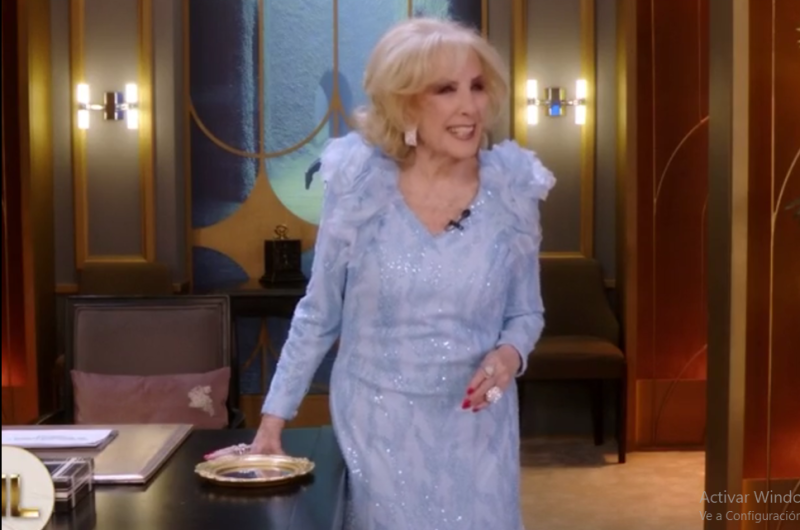 El peculiar mensaje de Mirtha Legrand para alentar a la Seleccioacuten argentina antes del partido contra Suiza