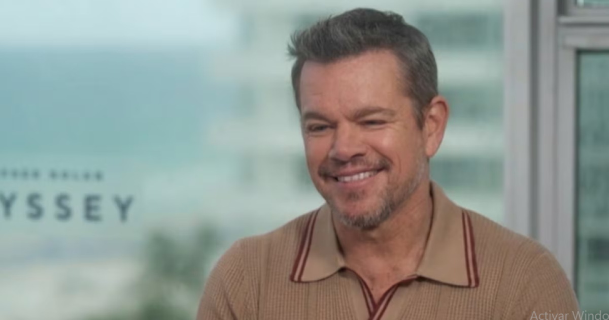 Actor Matt Damon