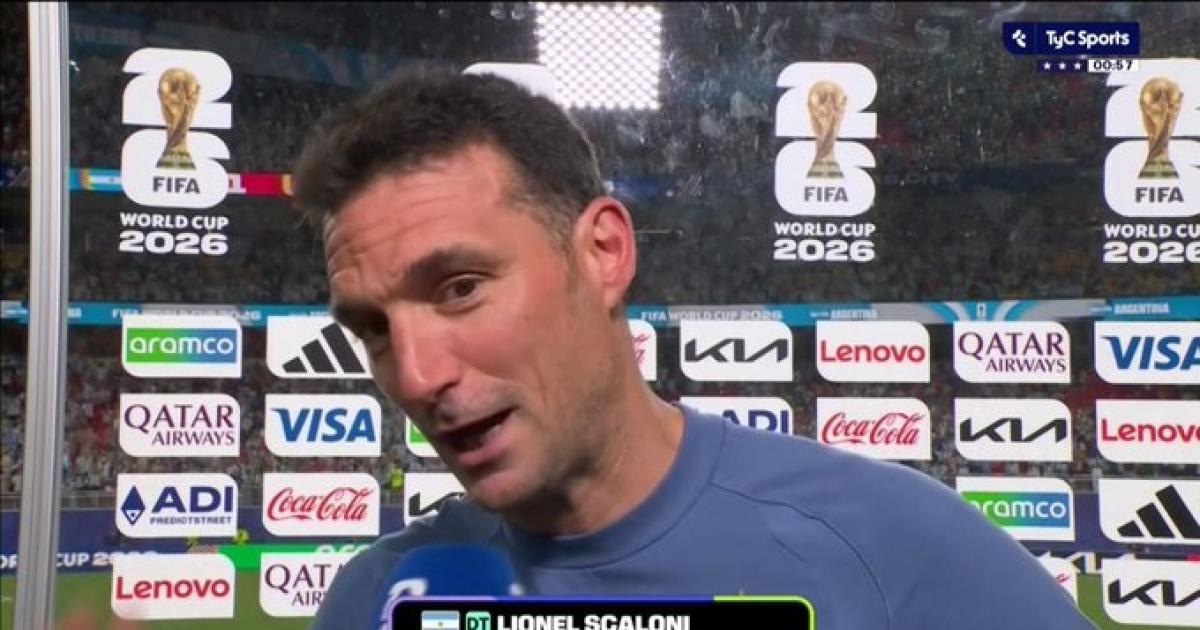 Scaloni- Es histoacuterico estar en una final nuevamente perdoacuten semifinal