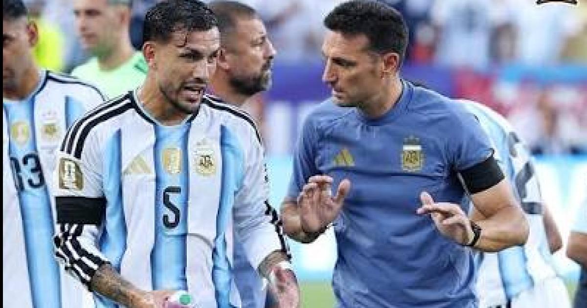 Scaloni- Hay que ser realista hay cosas para mejorar
