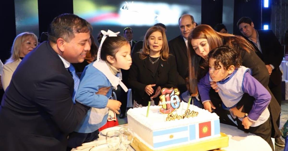 El pueblo de Sol de Julio festejoacute sus 110 antildeos con una gran celebracioacuten