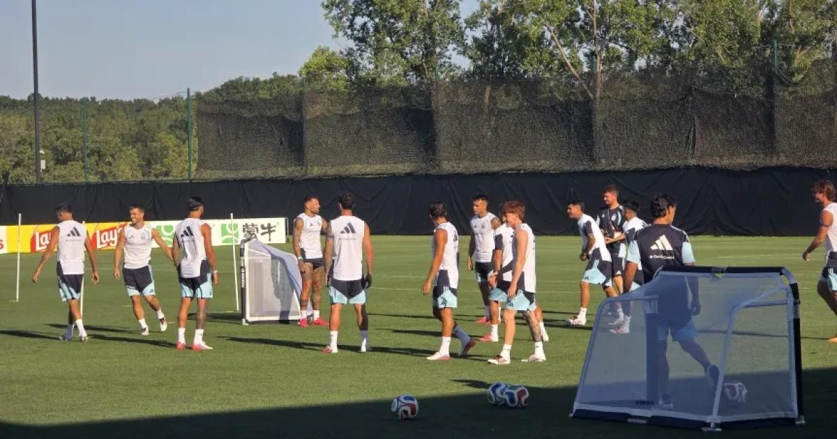 Argentina ya prepara la semifinal ante Inglaterra con un entrenamiento regenerativo