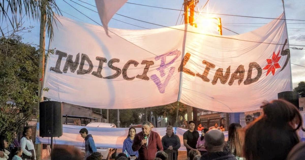 Realizaron una actividad social y solidaria en el barrio Villa Yanuzzi