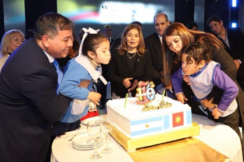 El pueblo de Sol de Julio festejoacute sus 110 antildeos con una gran celebracioacuten