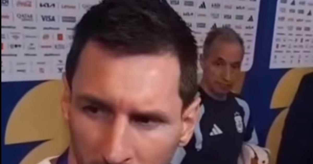 Messi- Este grupo acostumbroacute a la gente a cosas que no son normales