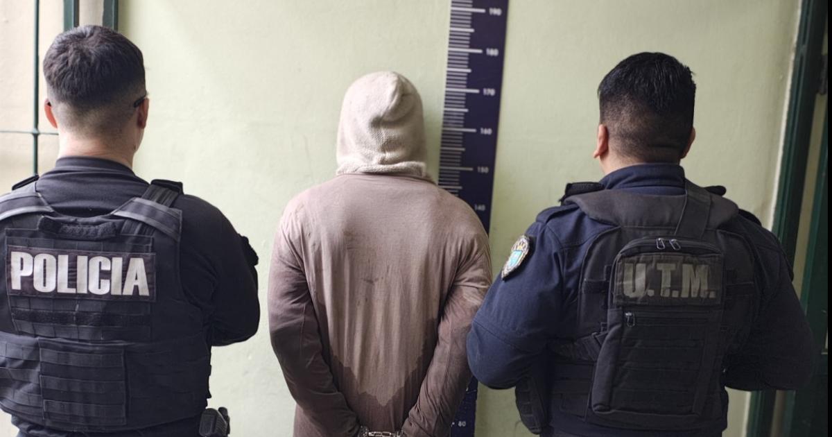 Violoacute una perimetral atacoacute la casa de su madre y terminoacute detenido
