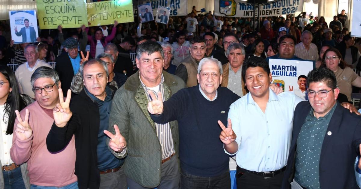 Nueva Esperanza- el peronista Martiacuten Aguilar lanzoacute su candidatura a intendente